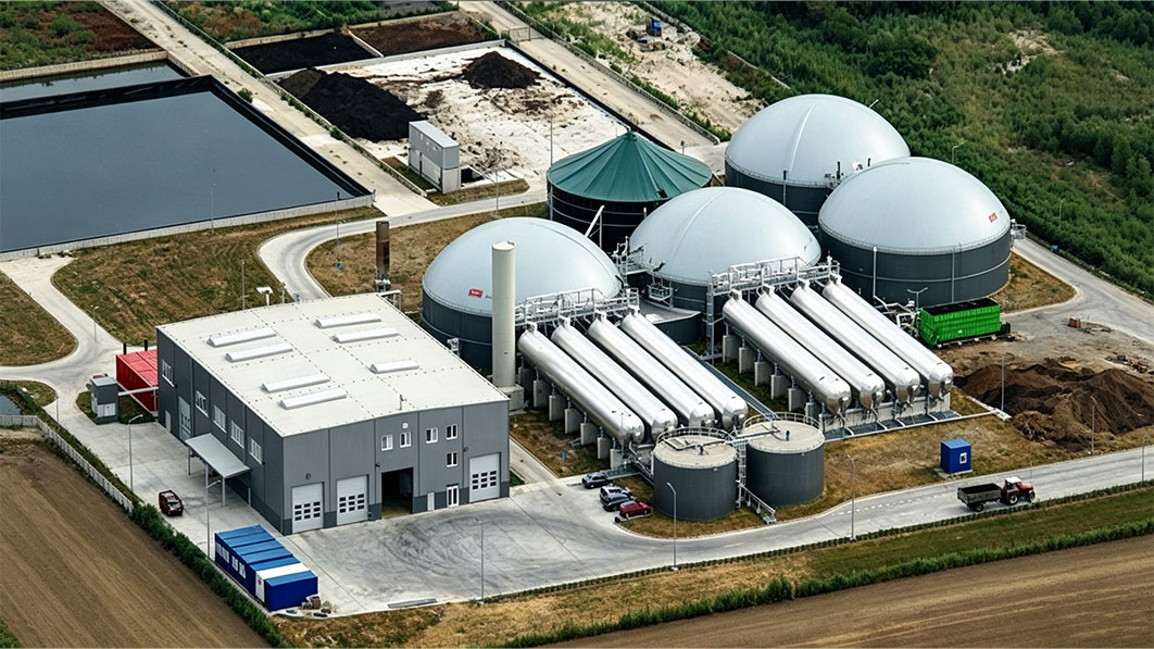 Biogas CHP system