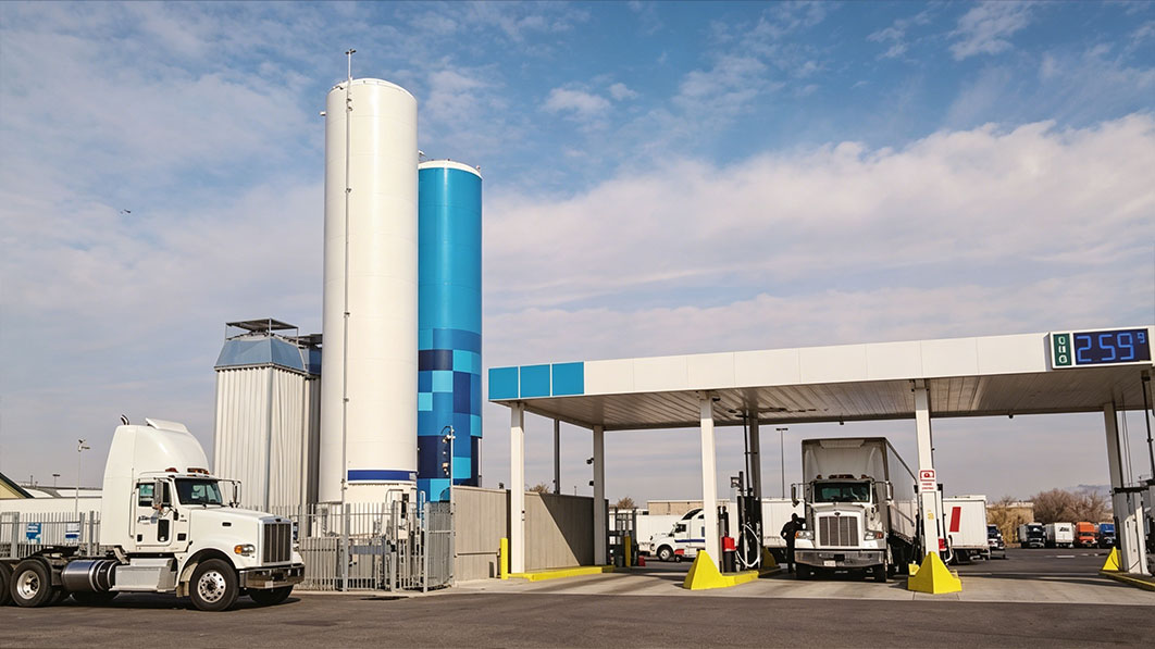 LNG and CNG power supply