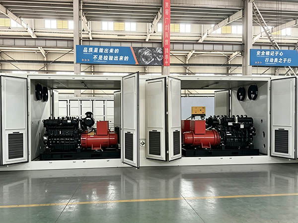Containerized generator workshop