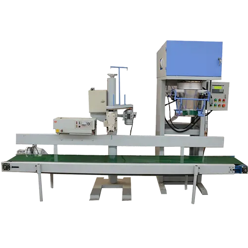 Single weigher bagging machine