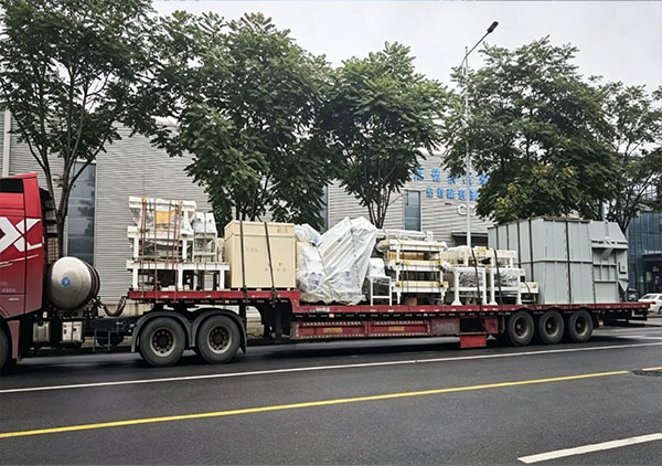 The second batch of dry powder conveying equipment in Kyrgyzstan has been successfully dispatched.