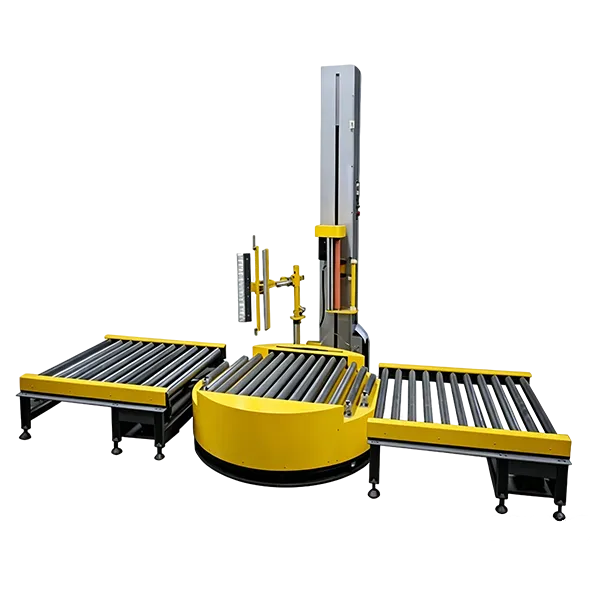 Online pallet wrapper