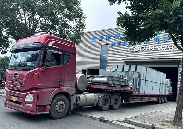 The final sixth-batch dry powder conveying equipment in Kyrgyzstan has been successfully shipped.