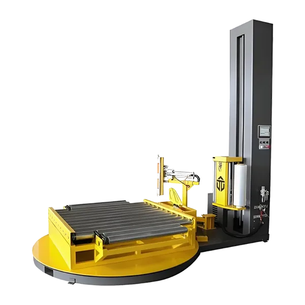 Online pallet wrapper