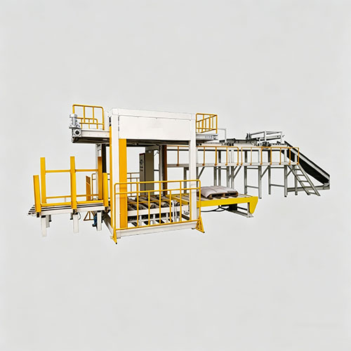 High Level Palletizer With Flat Push