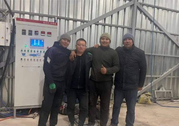 The project in Almaty, Kazakhstan is progressing smoothly!
