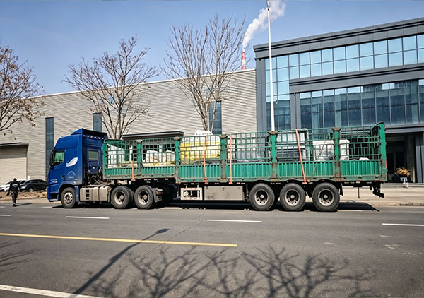 The cement mortar packaging line in Ufa, Russia has been successfully shipped!